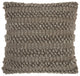 Mina Victory DC827 Throw Pillow, Silver/Grey, 20" x 20"