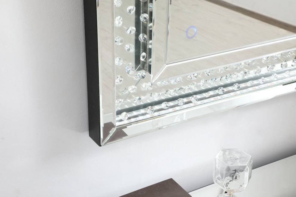 Rudy 36"x40" LED Crystal Mirror