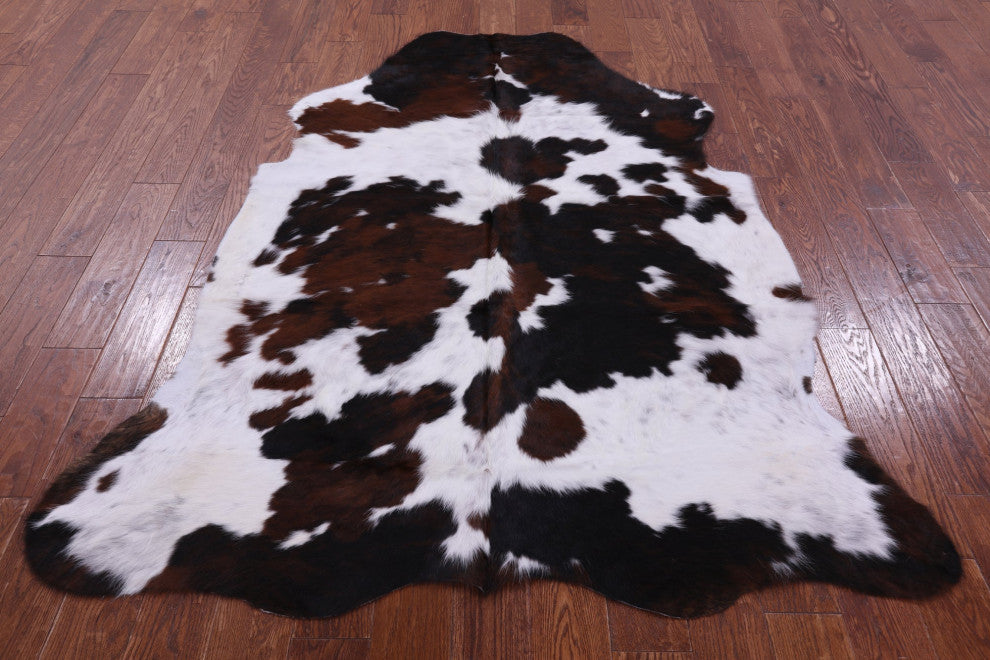 6' 6" X 5' 4" Natural Cowhide Rug C2260