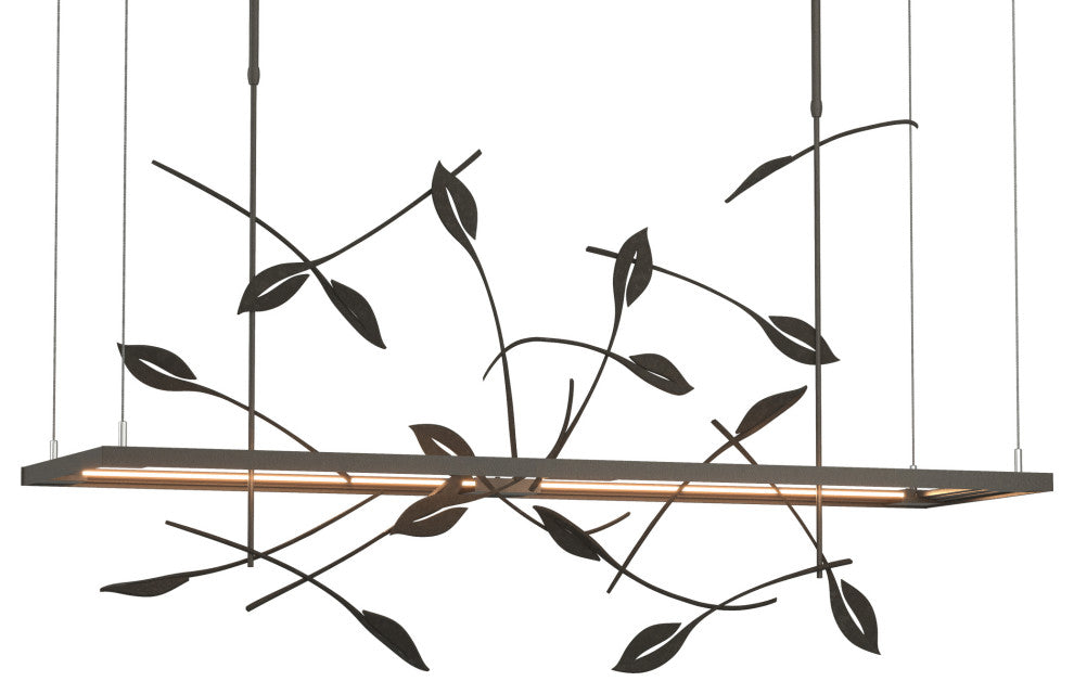 Autumn LED Pendant Dark Smoke Long