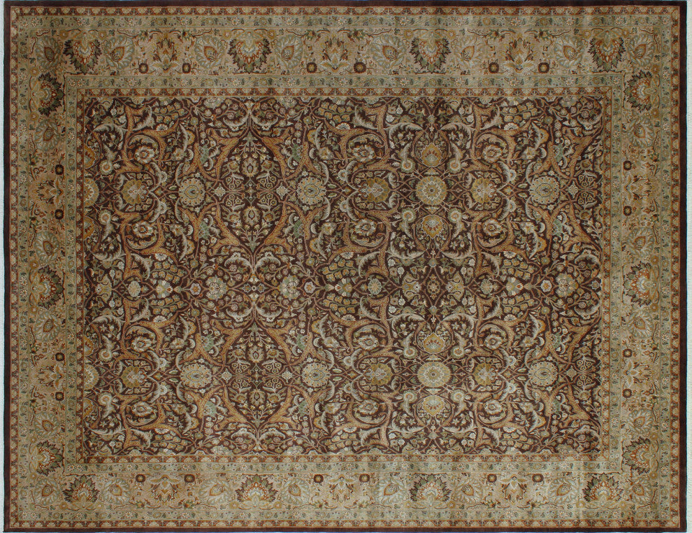 Pak-Persian Chaimae Brown Rug, 8'0x10'2