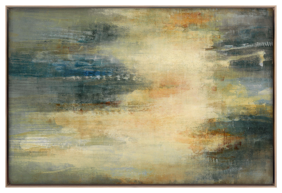 City Lights Fine Art Print, Maple, 35"x52"