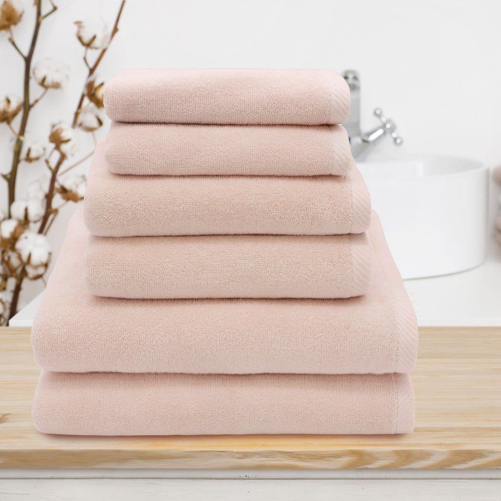 Linum Home Textiles 100% Turkish Cotton Ediree 6 Piece Towel Set