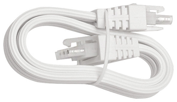 Vera, LED Undercabinet Connecting Cable, 12", White Finish
