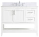 Elegant Decor Aubrey Bathroom Vanity White