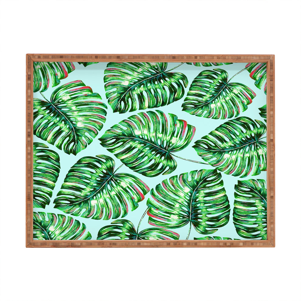 83 Oranges Tropical Greenery Rectangular Tray