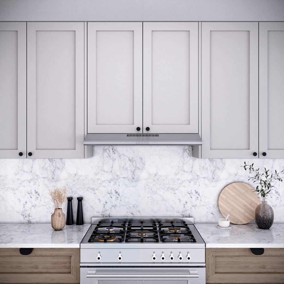 Streamline 36" Tigli Ductless Undermount Range Hood, Stainless Steel