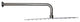 16" Square Shower Head With 19" Shower Arm, Satin Nickel