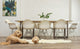 24"x72"x2" Natural Double Sheepskin Area Rug