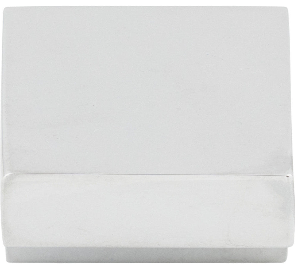 Top Knobs M1166 Square 5/8 Inch Center to Center Finger Cabinet - Polished