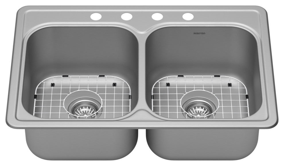 Karran USA GR-3013 11-1/4" L x 13-1/2" W Stainless Steel Basin - Stainless