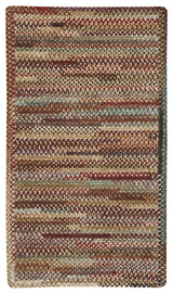Habitat, Braided Cross Sewn Runner Rug, Deep Red, 27"x9'