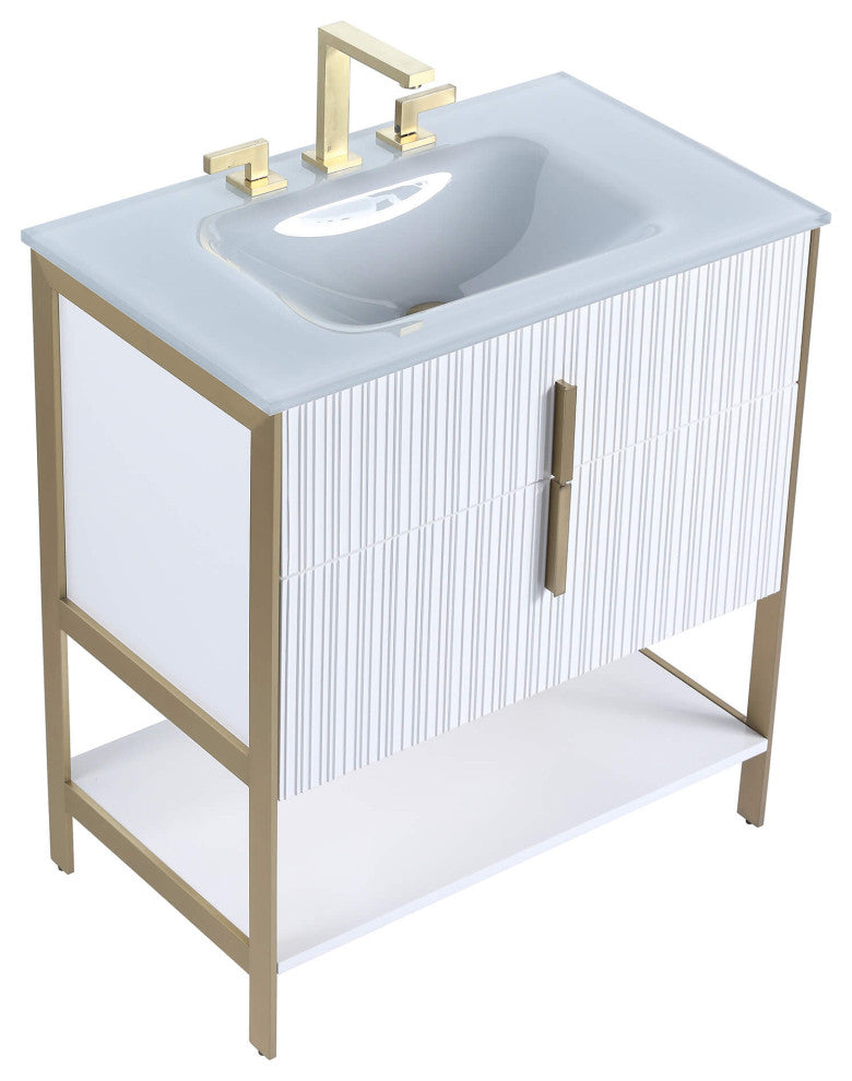 Fine Fixtures Serenity Modern bathroom vanity