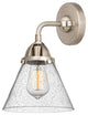 Large Cone Sconce, Brushed Satin Nickel, Seedy, Seedy