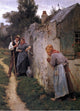 Henry Mosler Approaching Storm, 18"x27" Wall Decal