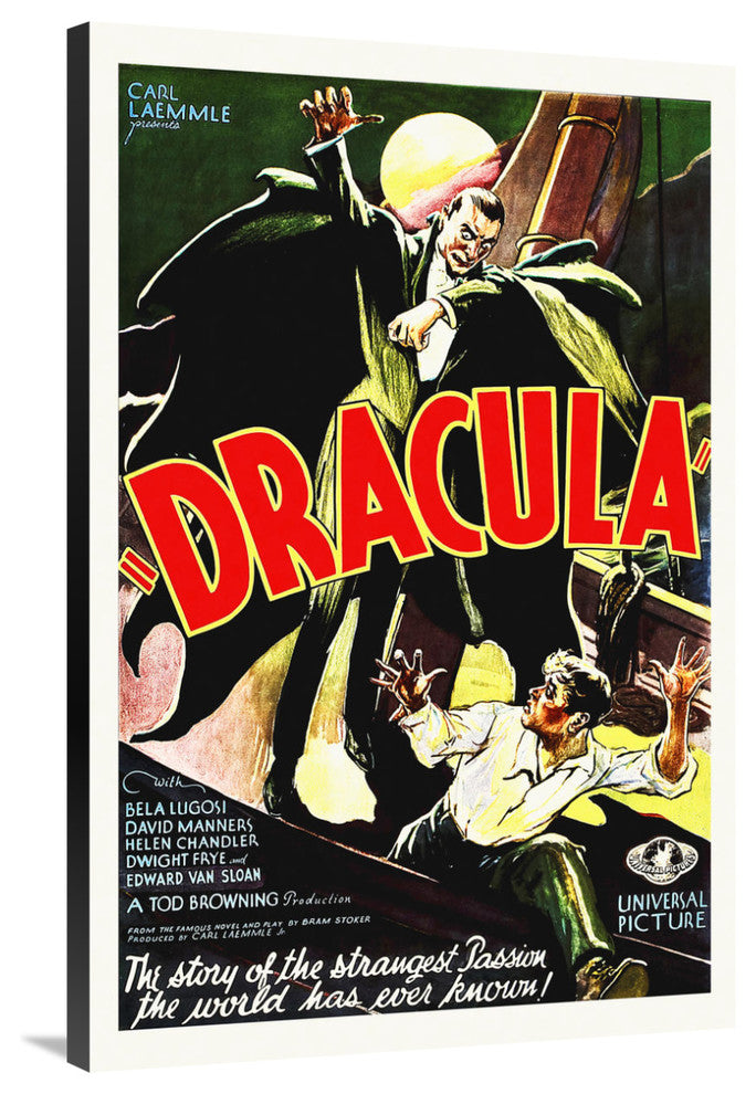 "Dracula" Stretched Canvas Giclee by Hollywood Photo Archive, 26x40"