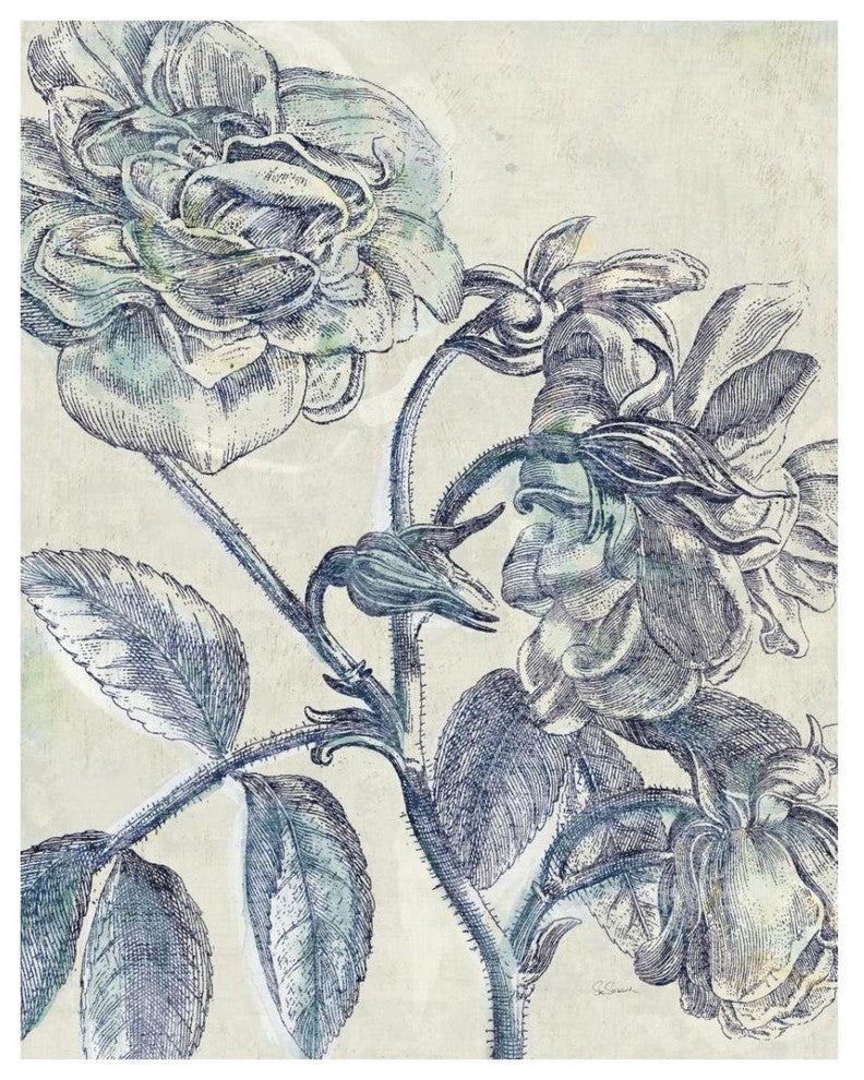 "Belle Fleur I" Digital Paper Print by Sue Schlabach, 24"x30"