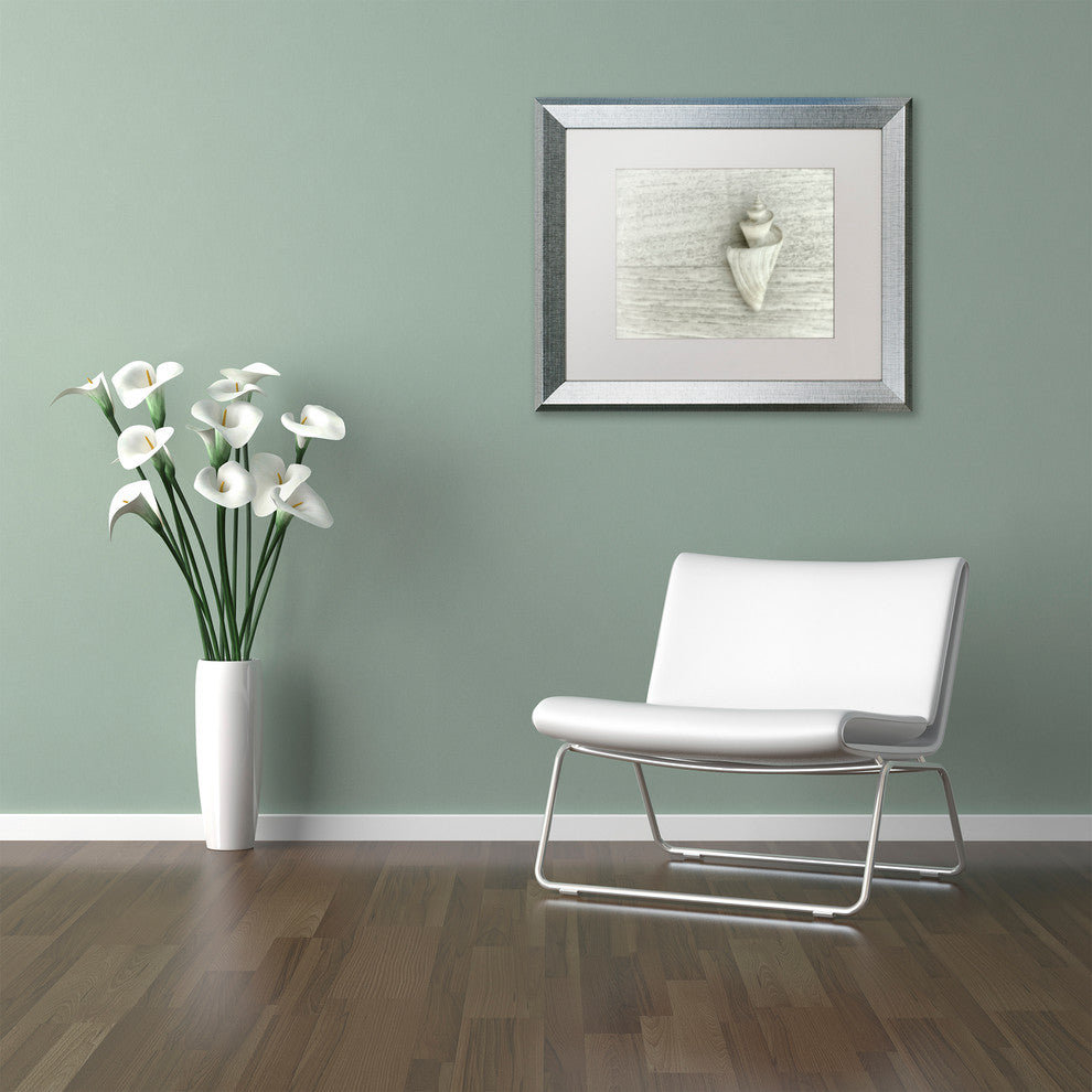 Cora Niele 'Japanese Wonder Shell' Matted Framed Art