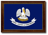 Louisiana State Flag Canvas Print, 15"x21"