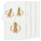 Linum Home Textiles Welcome Embellished, White, Embellished Towel, 8-Piece Set
