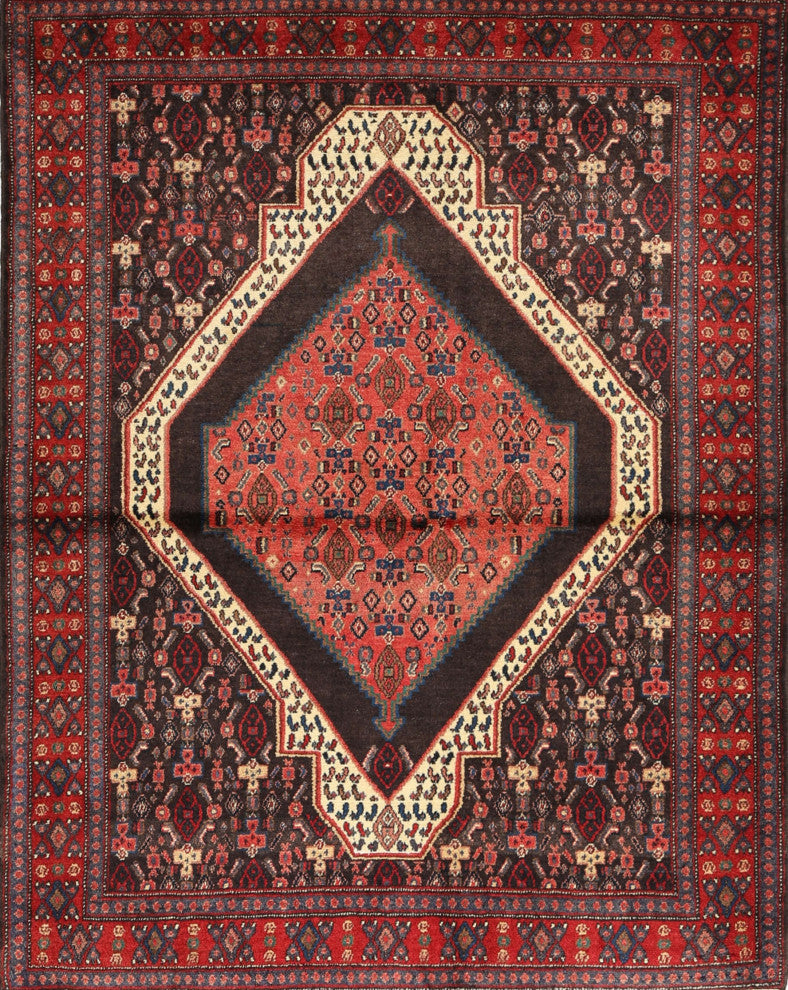 Ahgly Company Indoor Rectangle Traditional Area Rugs, 4' x 6'