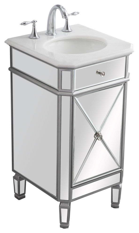 19" Single Bathroom Vanity Set