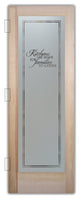 Pantry Door - Family Kitchen - Douglas Fir (stain grade) - 28" x 96" -...