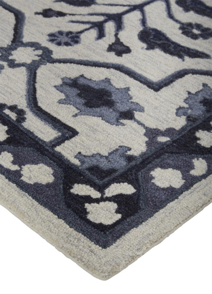 Weave & Wander Faris Charcoal 2'x3' Hand Tufted Area Rug