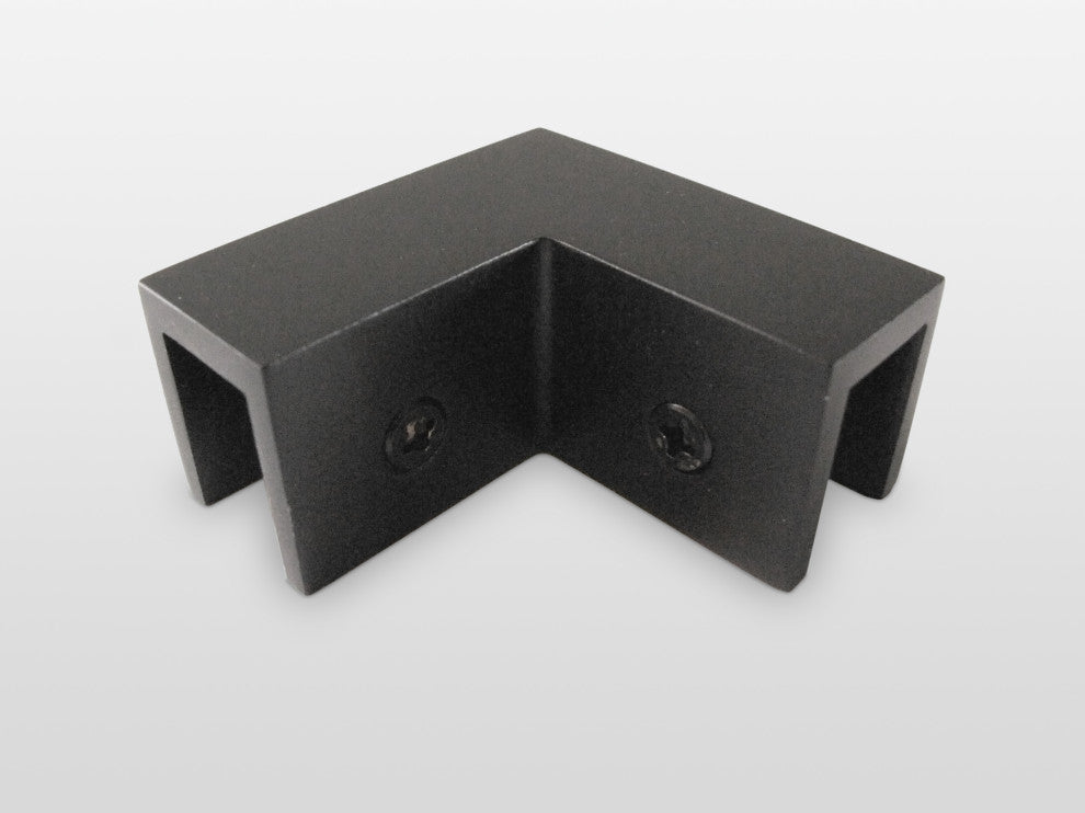78"x60"x36" Frameless 90 Degree Shower Enclosure Wall Hinge, Oil Rubbed Bronze
