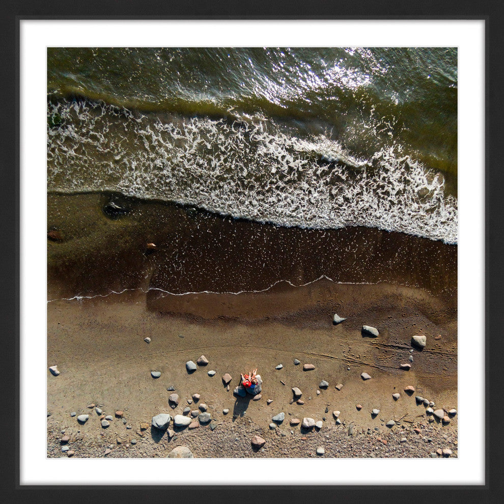 "Ebb and Flow" Framed Print by Karolis Janulis