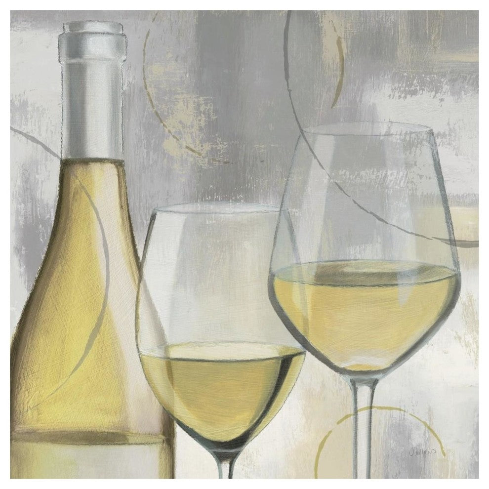 "Taste Appeal White II" Digital Paper Print by James Wiens, 42"x42"
