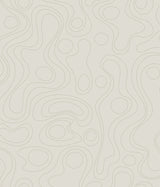 Emily Rayna Beige Lineation Peel and Stick Wallpaper