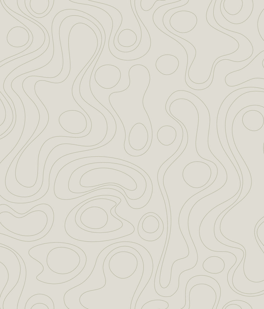 Emily Rayna Beige Lineation Peel and Stick Wallpaper