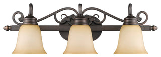 Golden Lighting Belle Meade Rubbed Bronze Vanity Light