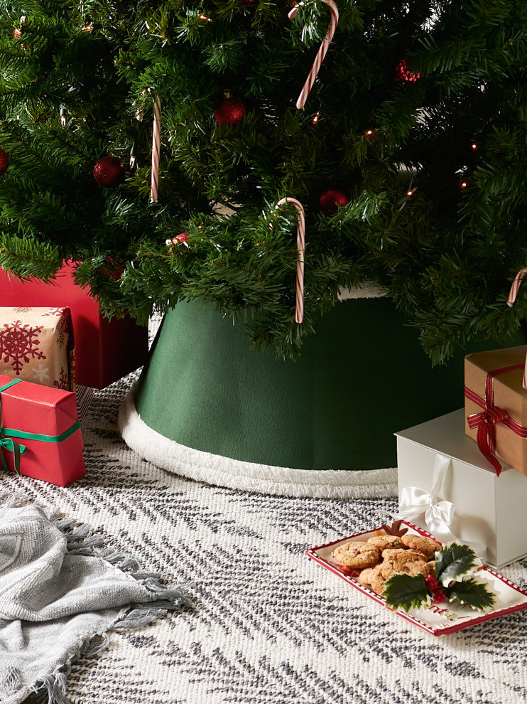 Holiday Tree Collar Green