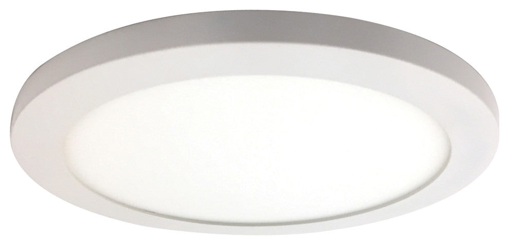 Access Lighting 20812LEDD Disc 10"W LED Flush Mount Drum Ceiling - Brushed
