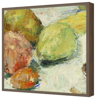 Fall Fruits 2 Fine Art Print, Walnut, 26"x26"