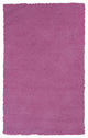 HomeRoots 5'x7' Hot Pink Hand Woven Indoor Shag Area Rug