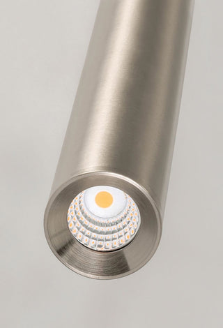 Eli Six Pendant, 54W 120, 277V, Satin Nickel