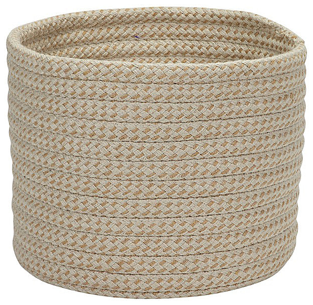 Colonial Mills Basket Sunbrella Sandstorm Basket Wheat Round