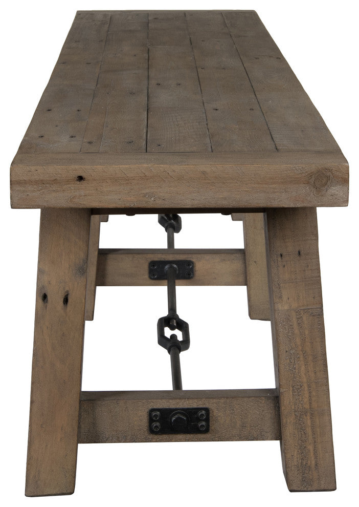Tuscany Reclaimed Pine 72ï¿½ Bench by Kosas Home
