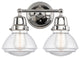 Innovations 623-2W-PC-G322 2-Light Bath Vanity Light, Polished Chrome