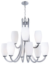 Maxim 21657 Taylor 31"W 9 Light Chandelier - Textured Black