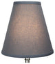 Fenchel Shades 5"x10"x10" Spider Attachment Empire Lamp Shade, Linen Graph