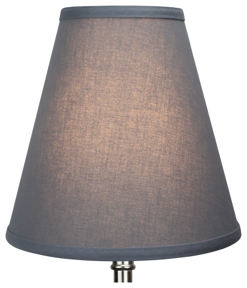 Fenchel Shades 5"x10"x10" Spider Attachment Empire Lamp Shade, Linen Graph
