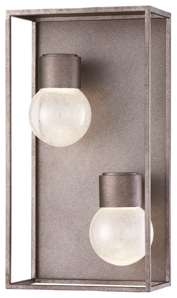 2 Light Industrial Outdoor Wall Light