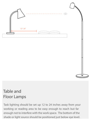 Contemporary Modern Architect Desk Lamp with Wireless Charging, Black
