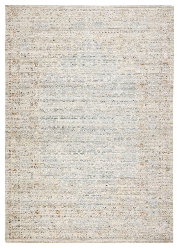 Ava Chobi Area Rug - Aqua, 2'x3'