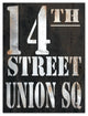 Vintage Street Sign 12x16 Canvas Wall Art