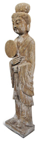 Consigned Stone Geisha Garden Statue